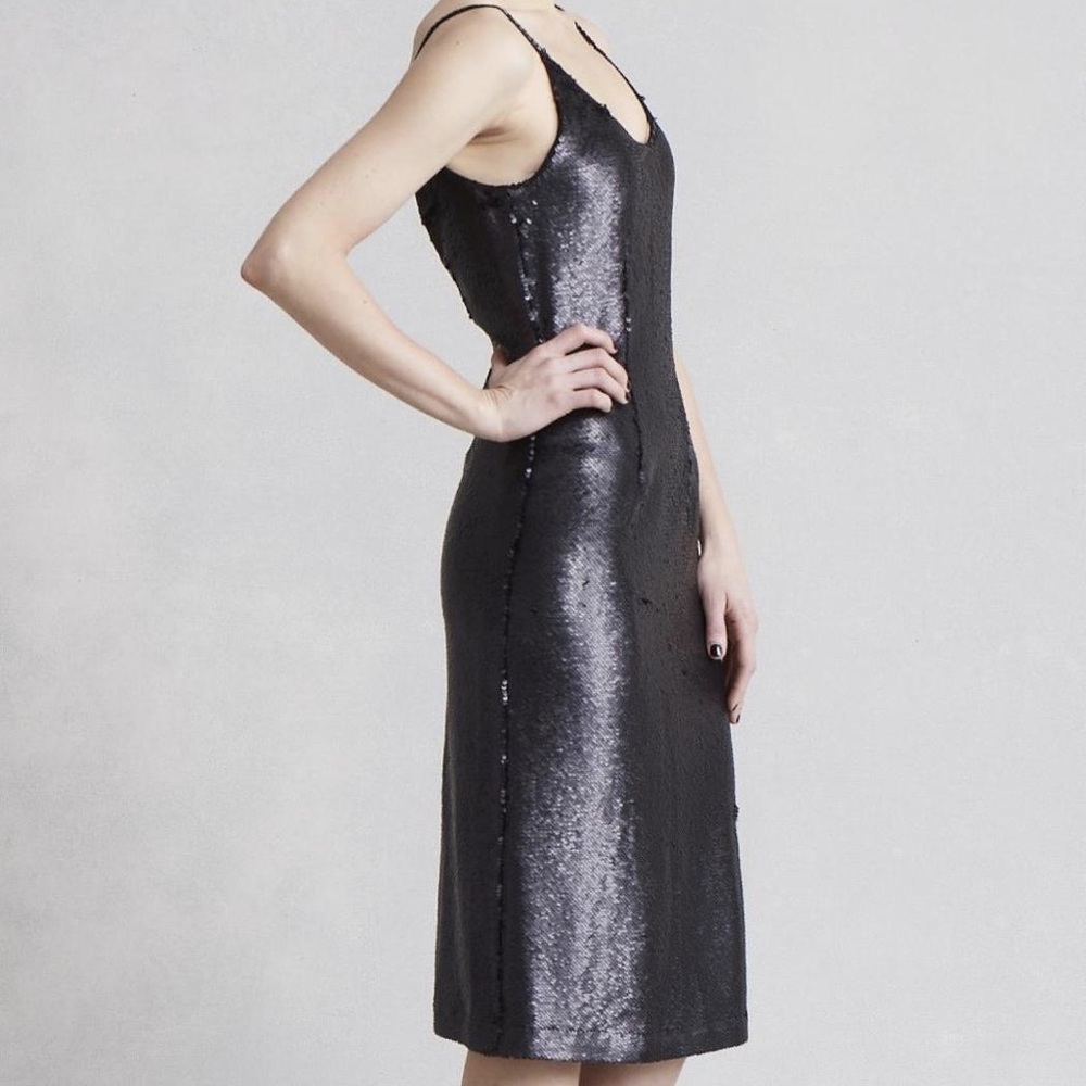 Paper Crown Sequin Manchester Dress